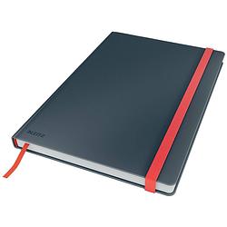 Foto van Leitz cosy notitieboek met harde kaft, voor ft b5, gelijnd, grijs