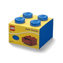 Foto van Set van 2 - bureaulade brick 4, blauw - lego