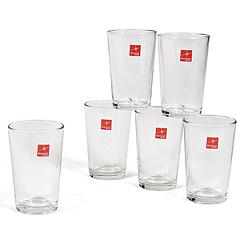 Foto van 6x stuks drinkglazen/waterglazen 180 ml - drinkglazen