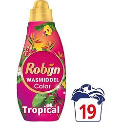 Foto van Robijn klein & krachtig wasmiddel tropical 19 wasbeurten aanbieding bij jumbo | 1+1 gratis