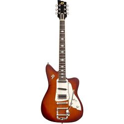 Foto van Duesenberg paloma vintage burst elektrische gitaar met duesenberg custom line bag