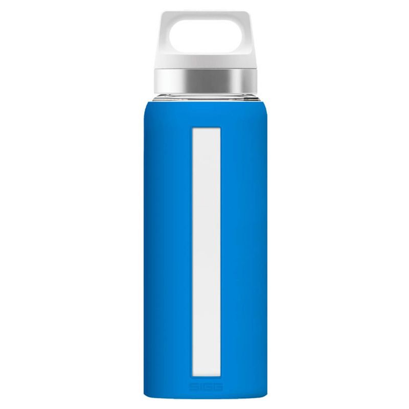 Foto van Sigg drinkfles dream 0,65 liter 7,6 cm glas blauw