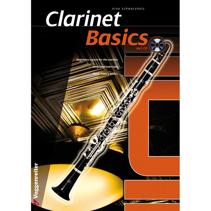 Foto van Voggenreiter clarinet basics english edition