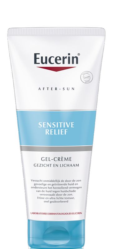 Foto van Eucerin sensitive relief after-sun gel-crème