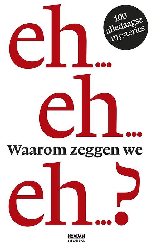 Foto van Waarom zeggen we eh...? - juliette vasterman - ebook (9789046815700)