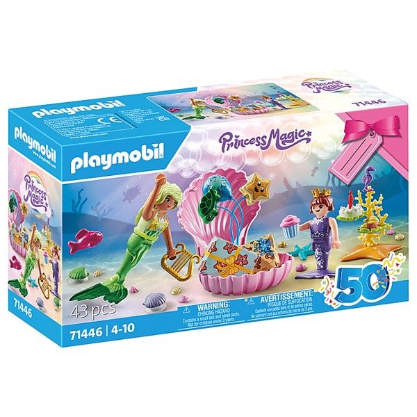 Foto van 71446 playmobil gift set zeemeermin verjaardagsfeestje