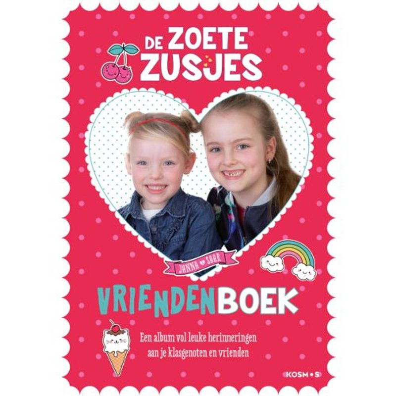 Foto van De zoete zusjes vriendenboekje