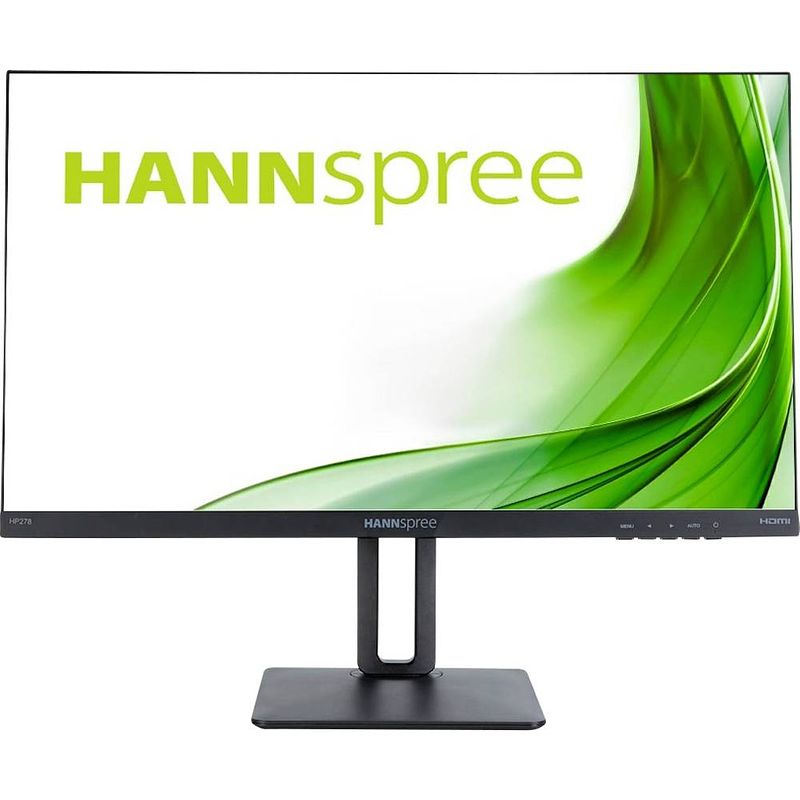 Foto van Hannspree hp278pjb led-monitor 68.6 cm (27 inch) energielabel d (a - g) 1920 x 1080 pixel full hd 4 ms hdmi, vga, displayport, hoofdtelefoon (3.5 mm jackplug)