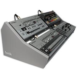 Foto van Fonik audio innovations original stand grey voor 4x roland boutique