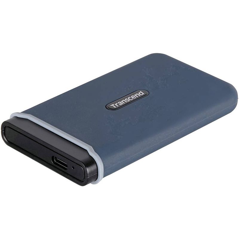 Foto van Transcend esd250c 240 gb externe ssd harde schijf usb 3.2 gen 2 blauw ts240gesd350c