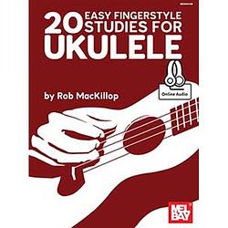 Foto van Mel bay - 20 easy fingerstyle studies for ukulele