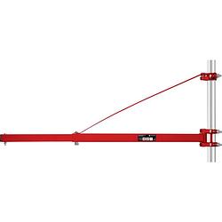 Foto van Toolcraft to-4985424 zwenkarm 300/600 kg voor kabeltakels draagkracht (met keerschijf) 600 kg draagkracht (zonder keerschijf) 300 kg