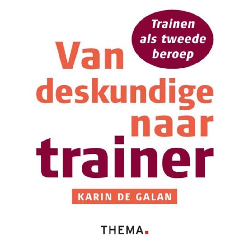 Foto van Van deskundige naar trainer