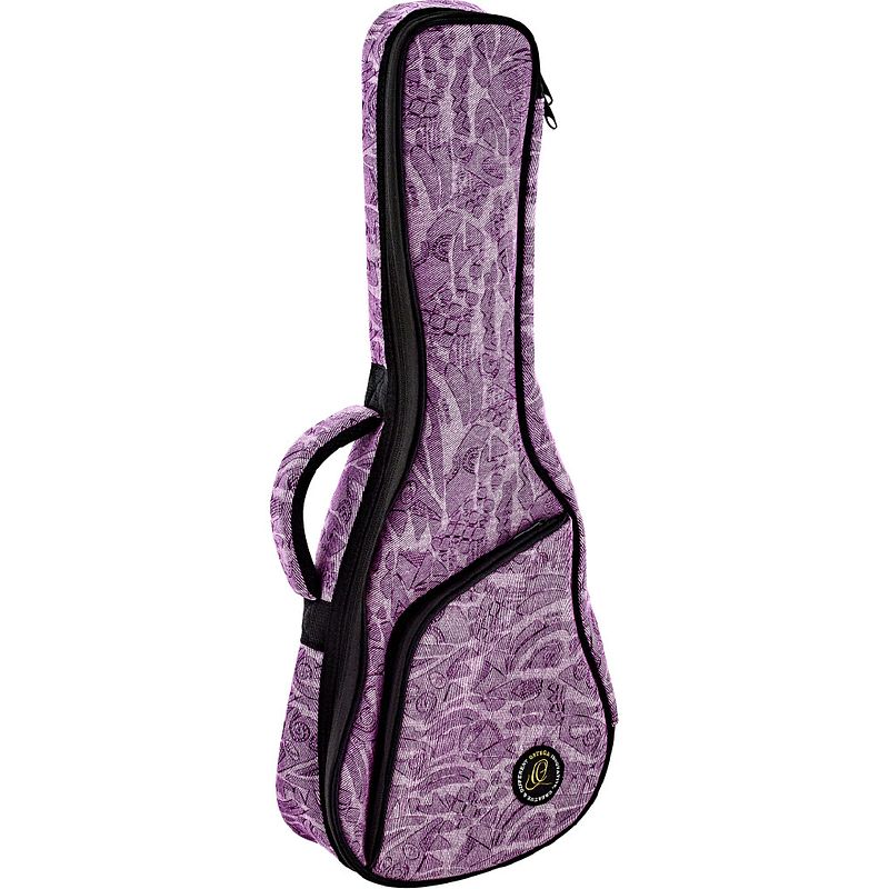 Foto van Ortega oub-cc-puj purple jean gigbag voor concert ukelele