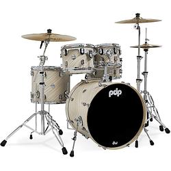 Foto van Pdp drums pd807468 concept maple finish ply twisted ivory 5d. drumstel