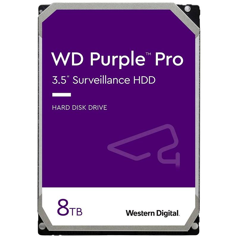 Foto van Wd 8 tb harde schijf (3.5 inch) sata wd8001purp retail