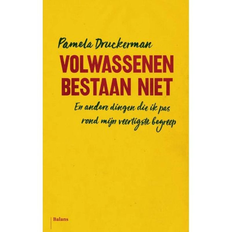 Foto van Volwassenen bestaan niet