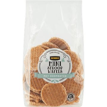 Foto van Jumbo mini stroopwafels met roomboter 300g