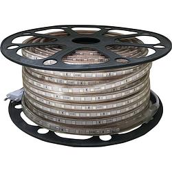 Foto van Led strip - aigi strabo - 50 meter - ip65 waterdicht - blauw - 5050 smd 230v