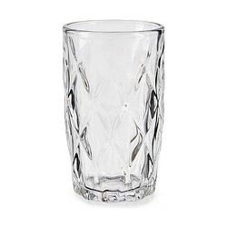 Foto van Glas diamant transparant glas (340 ml) (6 stuks)