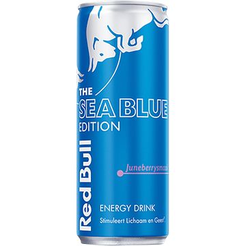 Foto van Red bull energy drink juneberrysmaak the sea blue edition 250ml bij jumbo