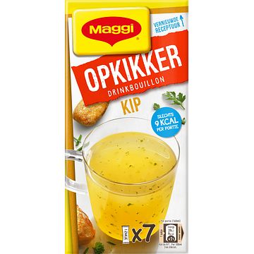 Foto van Maggi opkikker drinkbouillon kip 7 x 4g bij jumbo