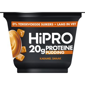 Foto van Hipro protein pudding karamel 200g bij jumbo