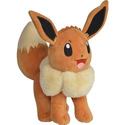 Foto van Pokémon knuffel eevee junior 24 cm pluche oranje