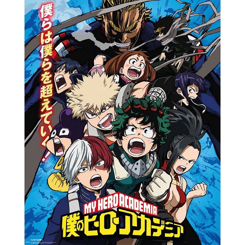 Foto van Gbeye my hero academia season 2 poster 40x50cm