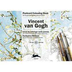 Foto van Vincent van gogh - postcard coloring book