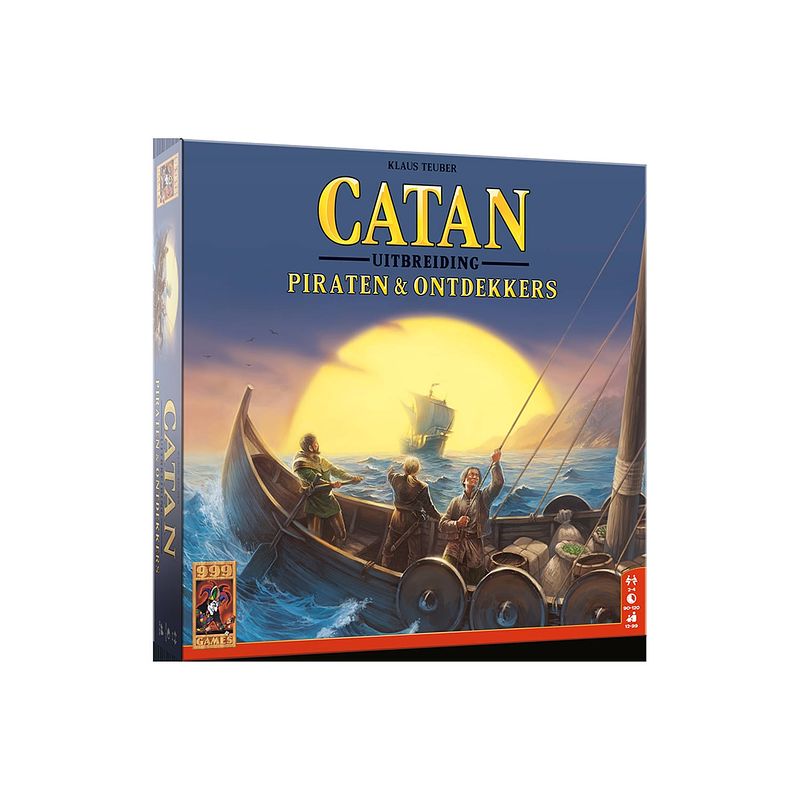Foto van 999 games catan: uitbreiding piraten en ontdekkers