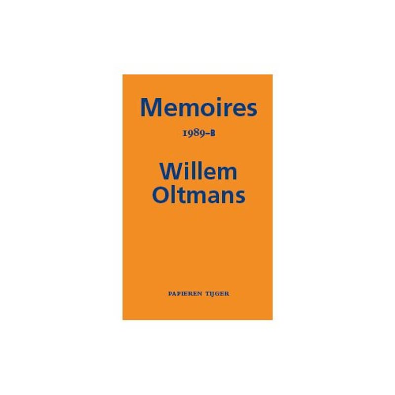 Foto van Memoires 1989-b - memoires willem oltmans