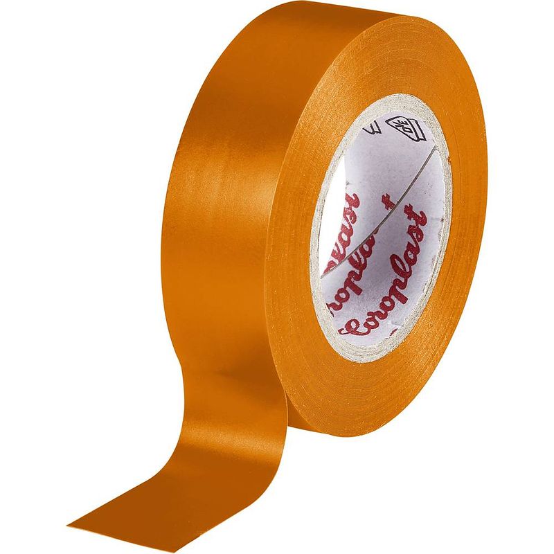 Foto van Coroplast 302 302-og isolatietape oranje (l x b) 10 m x 15 mm 1 stuk(s)