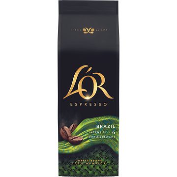 Foto van L'sor espresso origins brazil koffiebonen 500g bij jumbo