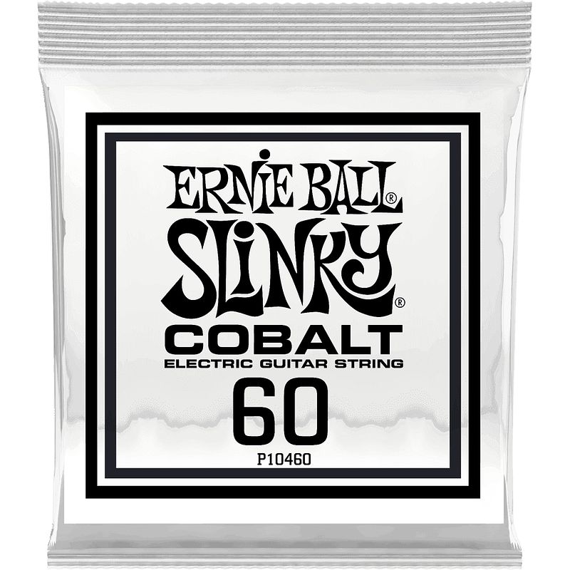 Foto van Ernie ball 10460 .060 slinky cobalt wound losse snaar voor elektrische gitaar