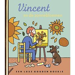 Foto van Vincent en de zonnebloemen - gouden boekjes