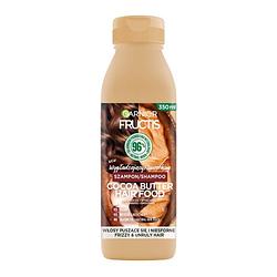 Foto van Fructis cocoa butter hair food gladmakende shampoo voor pluizig en weerbarstig haar 350ml