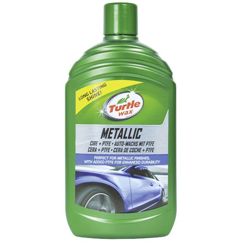 Foto van Turtle wax fg8222 metallic wax+ptfe 500ml