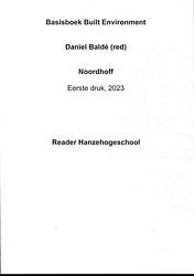 Foto van Built environment - bom hanzehogeschool - daniel baldé - paperback (9789001044848)