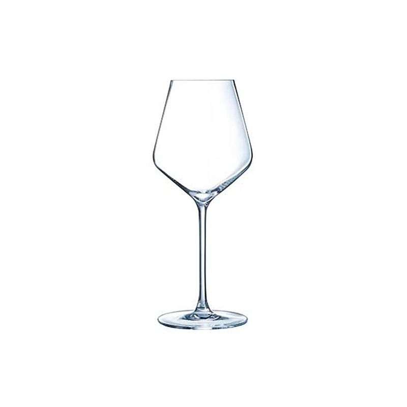 Foto van Cristal d'sarques witte wijn glas - 38 cl - set van 6