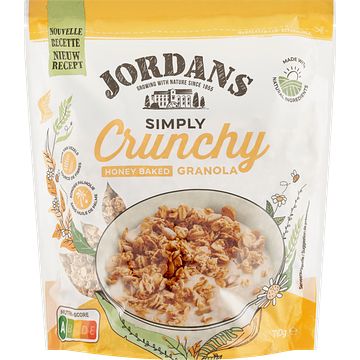 Foto van Jordans simply crunchy honey baked granola 700g bij jumbo