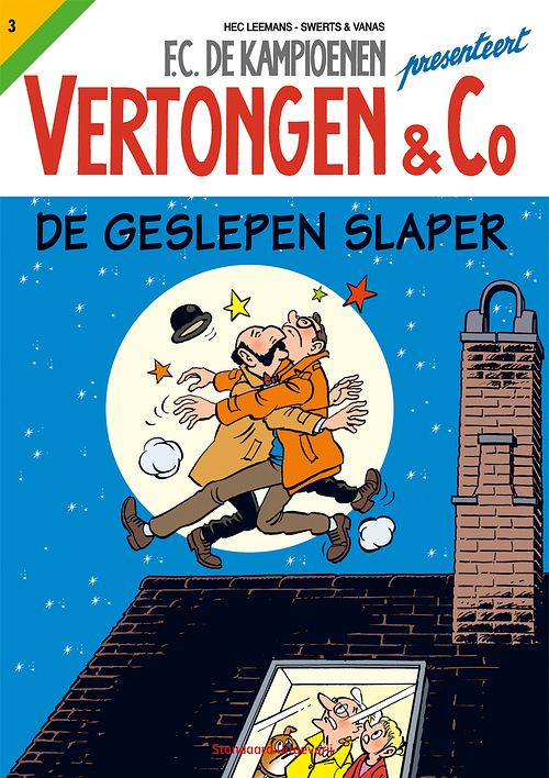 Foto van Vertongen & co 3 - de geslepen slaper - hec leemans, swerts & vanas - paperback (9789002248337)