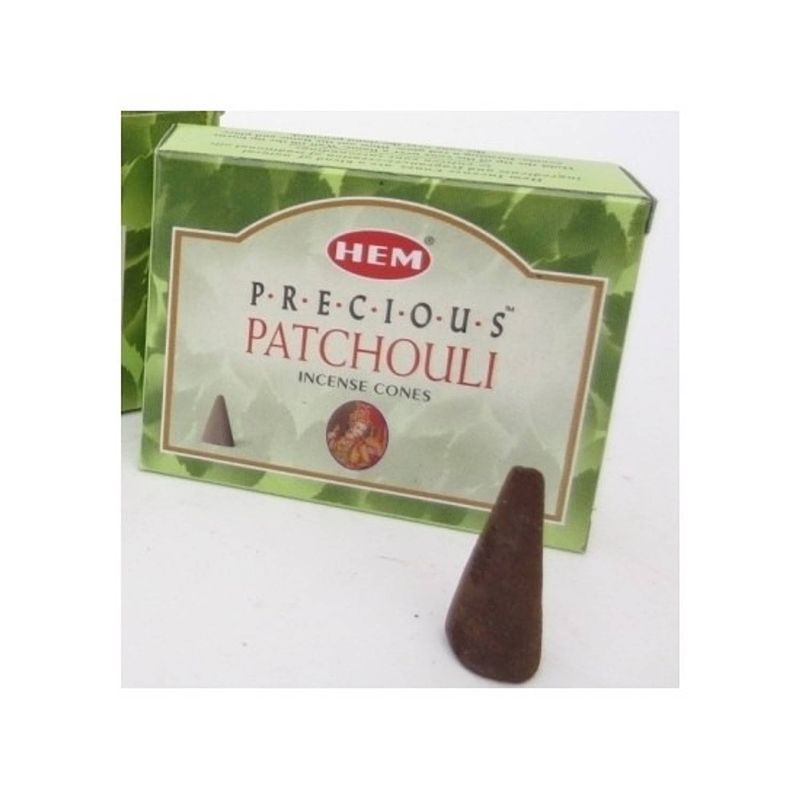 Foto van Wierook patchouli 40 kegeltjes