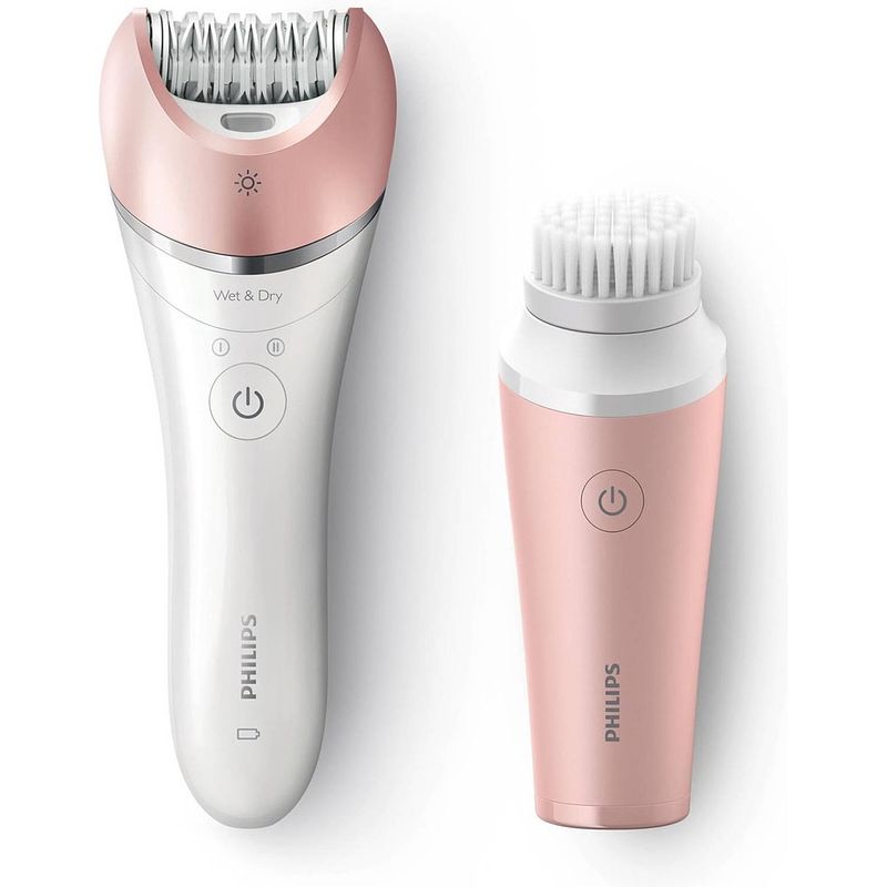 Foto van Philips satinelle advanced brp545/00 epilator + minigezichtsreiniger special edition