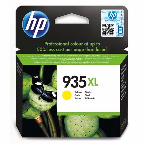 Foto van Hp cartridge 935 xl inkt - instant ink (geel)