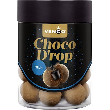 Foto van Venco choco drop melk 146g bij jumbo