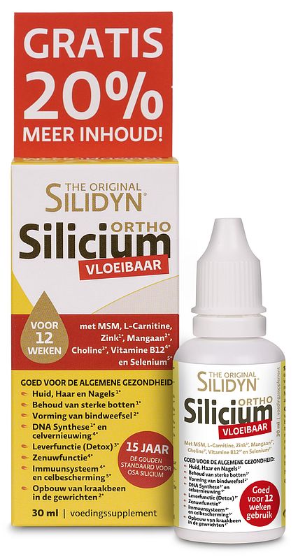 Foto van Silidyn silicium druppels