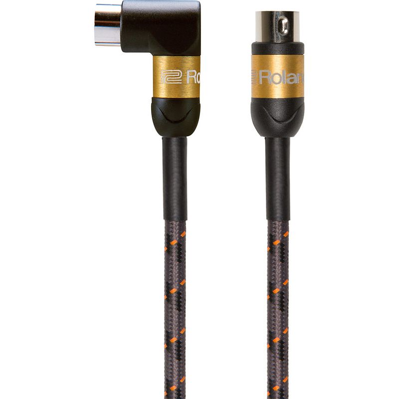 Foto van Roland rmidi-g15a gold series midi-kabel 4.5 m recht-haaks