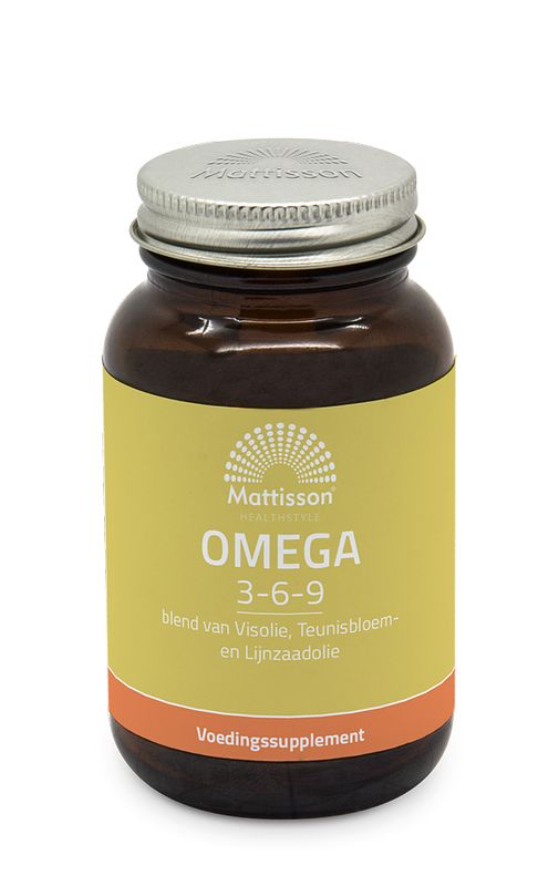 Foto van Mattisson healthstyle omega 3-6-9 capsules