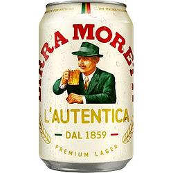 Foto van Birra moretti l'sautentica bier blik 330ml bij jumbo